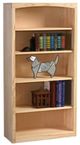 Archbold Furniture Customizable Pine 30" x 60" Bookcase-0