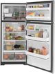GE® 28" 16.6 Cu. Ft. ENERGY STAR® Stainless Steel Top Freezer Refrigerator-4