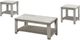 Monarch Specialties Inc. 3 Piece Gray Accent Table Set-0