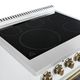 FORNO® Paolo 30" White Pro Style Electric Range-3