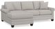 Bassett® Furniture Carolina 2-Piece Panel Arm L-Chaise Sectional Set-0