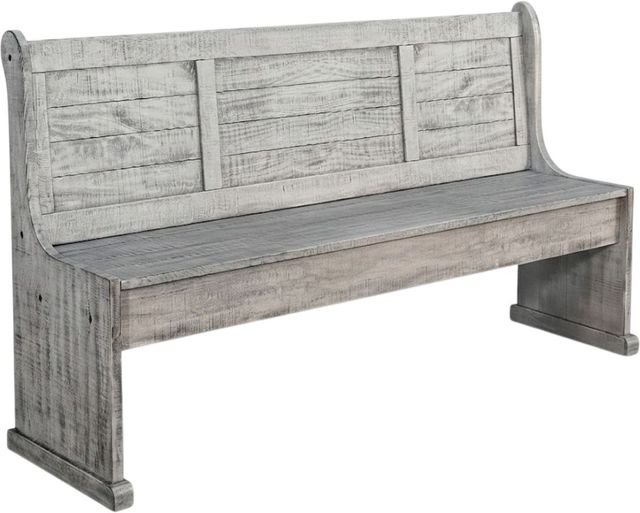 Sunny Designs™ Alpine Gray Breakfast Nook Long Bench-0