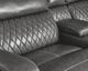 Signature Design by Ashley® Samperstone 5-Piece Gray L-Shape Power Reclining Sectional-2