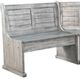 Sunny Designs™ Alpine Grey Breakfast Nook Short Bench-0