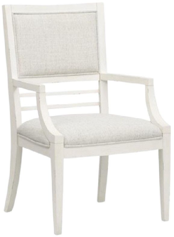 Magnussen Home® Echo Isles Driftwood and Sea Pearl Arm Chair-0