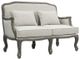 ACME Furniture Tania Cream/Gray Loveseat-0