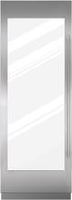 Sub-Zero® 30" Stainless Steel Left Hinge Column Refrigerator Glass Door Panel Kit with Tubular Handle-0