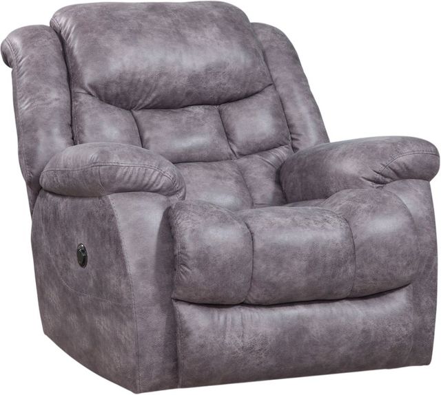 HomeStretch Blockbuster Pewter Power Rocker Recliner-0