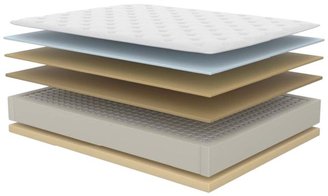 Symbol® Ultimate Luxury Darrell 13" Wrapped Coil Firm Tight Top King Mattress-2