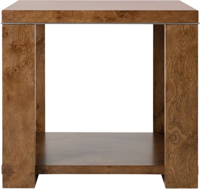 Hooker® Furniture Melange Mulholland Golden Brown End Table-4