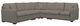 La-Z-Boy® Meyer 5-Piece Truffle Sectional-0