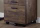 Monarch Specialties Inc. Brown Reclaimed Wood Filing Cabinet-2