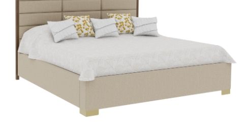 Country View Woodworking Customizable Verrado 4B California King Panel Bed-1
