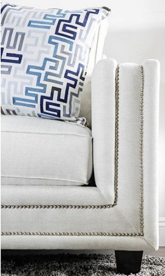 Furniture of America® Ilse Off-White Sofa-2