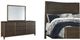 Signature Design by Ashley® Kisper 3-Piece Brown Queen Panel Headboard Bed Set-0