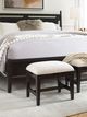 aspenhome® Sutton French Roast/White Stool-1