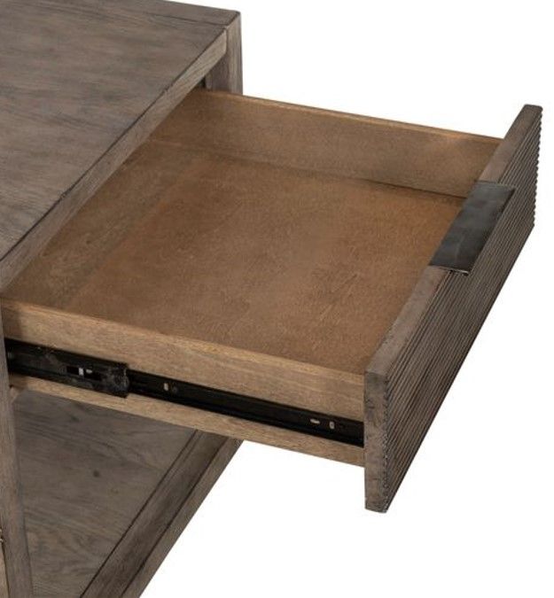Liberty Furniture Bartlett Field 3-Piece Dusty Taupe Table Set-5
