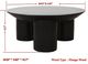 Forty West Anora Black Coffee Table-1