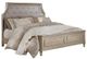 Standard Furniture Windsor Silver Upholstered Bed-0