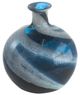 A & B Home Blue/White 10" Vase-0