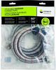 Comerco Set of 2 60" Flexible Washer Connectors-1
