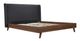 Mazin Furniture Brody Dark Gray King Upholstered Platform Bed-4