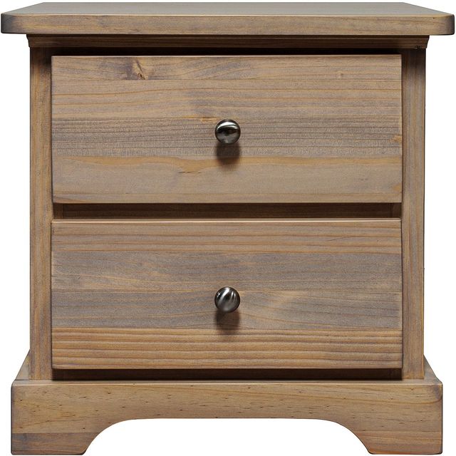 Mako Wood Furniture Youth Collection Pine Mini Nightstand-0