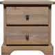 Mako Wood Furniture Youth Collection Pine Mini Nightstand-0