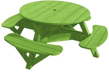 C R Plastics Kiwi Picnic Table-0