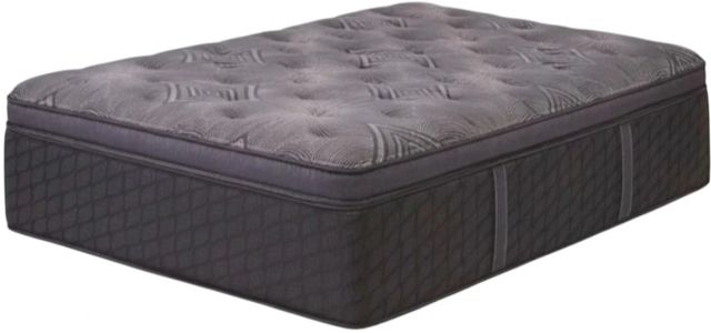 TrueRest Luxe 2.0 Hybrid 17" Plush Pillow Top King Mattress-0