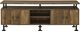 ACME Furniture Ensata II Rustic Oak/Black TV Stand-2