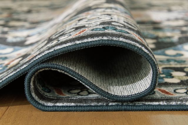 Signature Design by Ashley® Leningston Black/Blue/Cream 8'x10' Area Rug-3