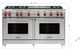 Wolf® 60" 6-Burner Stainless Steel Pro Style Liquid Propane Gas Range-3