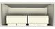 Vent-A-Hood® 54" Biscuit Euro-Style Wall Mounted Range Hood-3