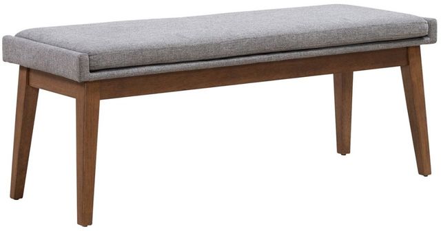 Liberty Furniture Space Savers Gray/Satin Walnut Dining Bench-0