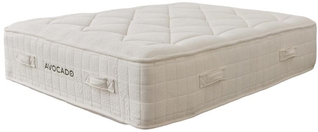 Avocado Luxury Organic 13.25" Wrapped Coil Medium Tight Top King Mattress -0