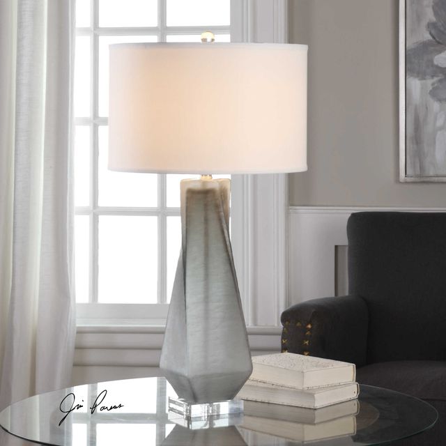 Uttermost Anatoli Charcoal Gray Table Lamp-2