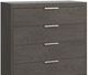 Bassett® Furniture Modern Astor Normandy Grey Drawer Chest-1