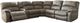 Benchcraft® Segburg 4-Piece Driftwood Power Reclining Sectional-0
