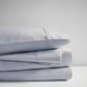 Olliix by Beautyrest Blue Full 600 Thread Count Cooling Cotton Rich Sheet Set-2