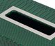 A & B Home Morelet Green Crocodile Tissue Box Cover-5