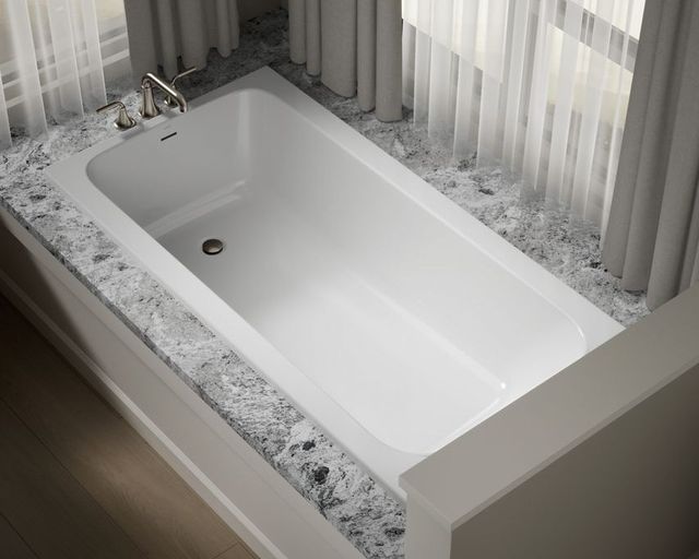 KOHLER® Avec® Biscuit 60" x 32" Drop-In Bath-4