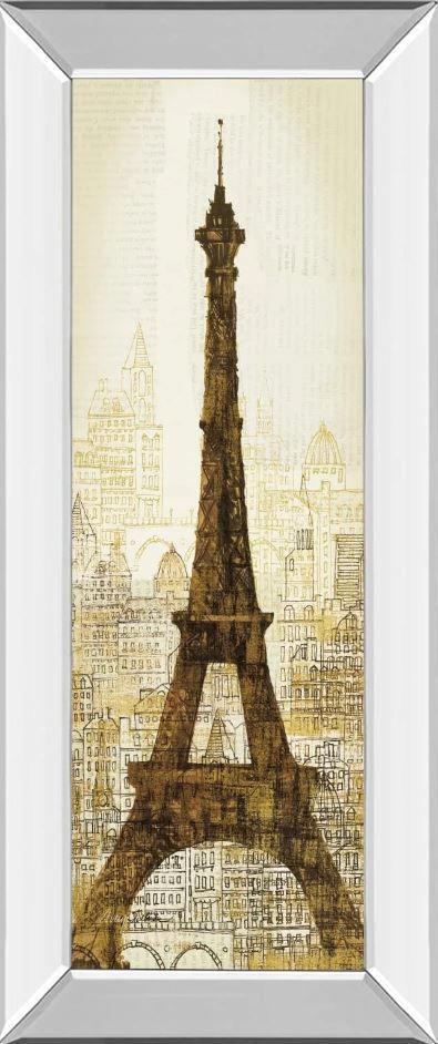 Classy Art 5th Ave Anatole by Avery Tillmon Mirror Framed Wall Art-0