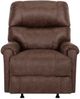 Franklin™ Captain Outlier Walnut Manual Rocker Recliner-3