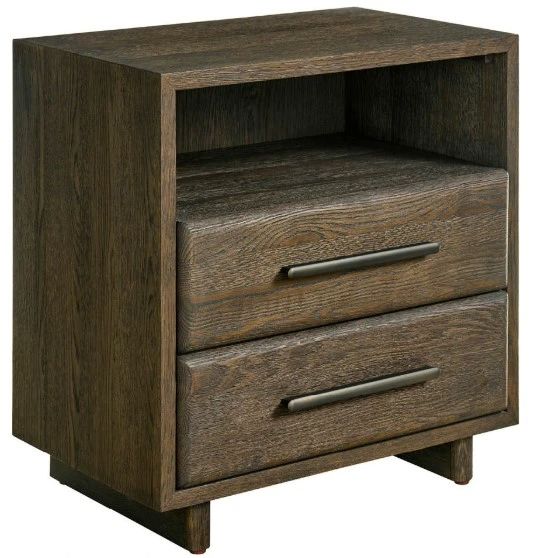Universal Explore Home™ Modern Sable 2-Drawer Nightstand-0
