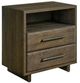 Universal Explore Home™ Modern Sable 2-Drawer Nightstand-0