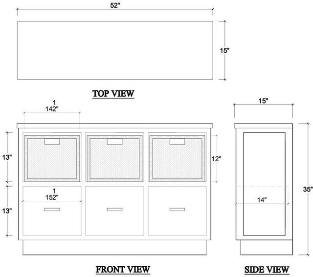 Bramble Customizable Dakota Storage Unit-2