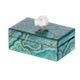 A & B Home Bethany Blue 8" Marbled Box-0