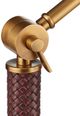 Currey & Company Antique Brass/Brownish Red Libretto Floor Lamp-4