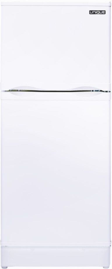 Unique® Appliances 6.4 Cu. Ft. White Counter Depth Freestanding Liquid Propane Top Freezer Refrigerator-0